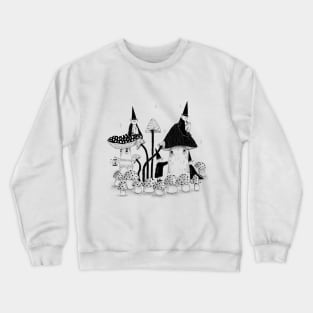 Mushroom Family Crewneck Sweatshirt